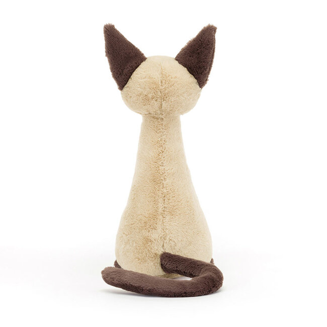 Jellycat Kat Iris Siamese Cat Knuffel 27 cm