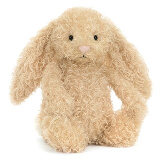 Jellycat Bashful Luxe Bunny Curly Konijn Jellycat Bashful Luxe Bunny Curly Konijn