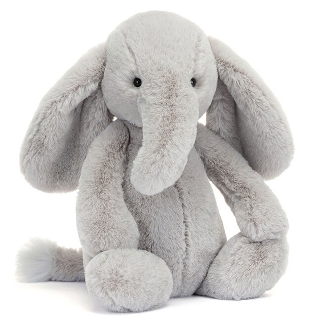 Jellycat Elefant Bashful Luxe Thuddeus Kuscheltier 31 cm