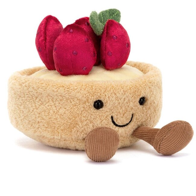 Jellycat Fleurette Tarte Au Fraises Amuseable