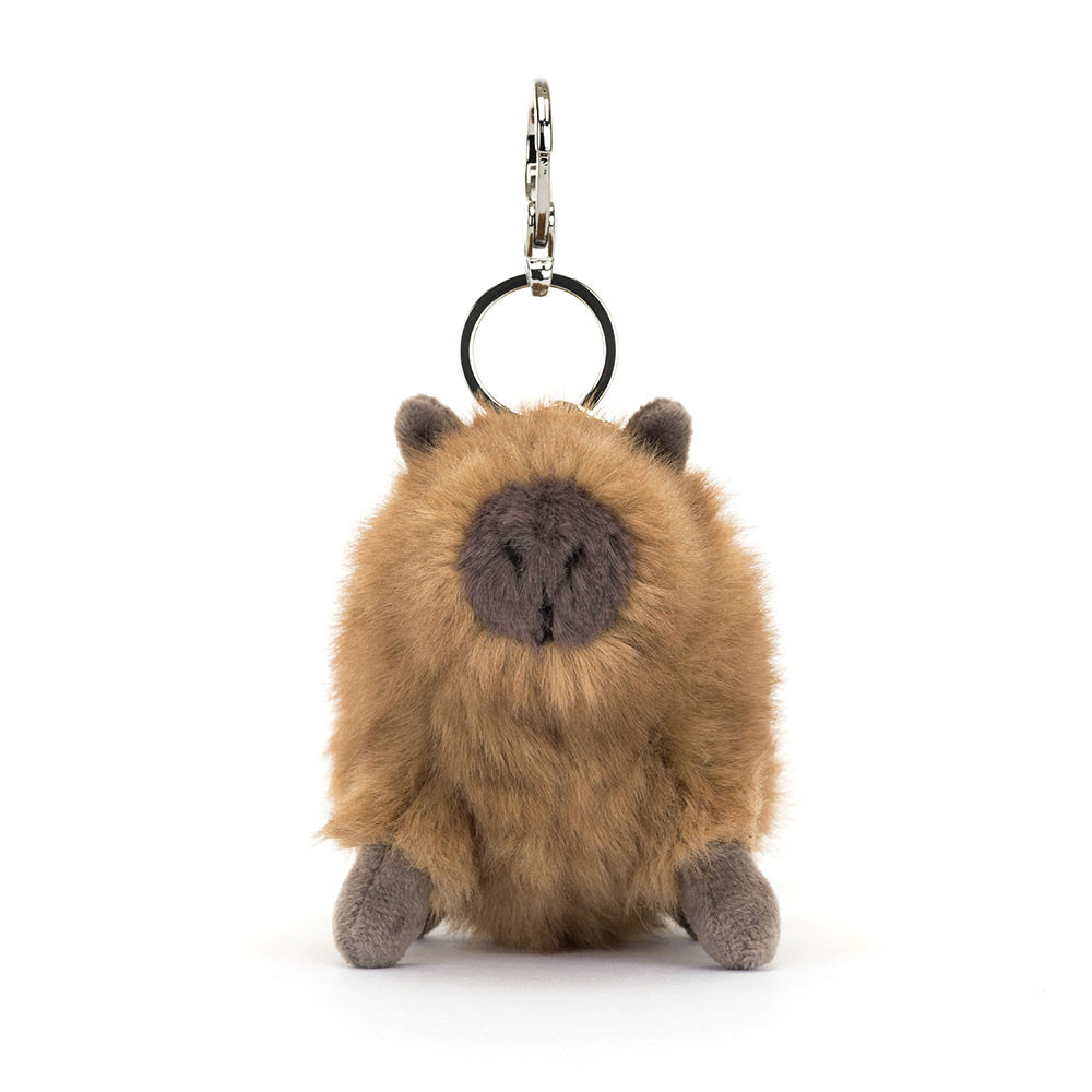 🦫 DvBCNMe 3er-Set Capybara Schlüsselanhänger – Lustige Tierfiguren Aus PVC, Bunt & Detailreich – Perfekt Als Rucksack- Oder Taschenanhänger, Geschenk Für Capybara-Fans