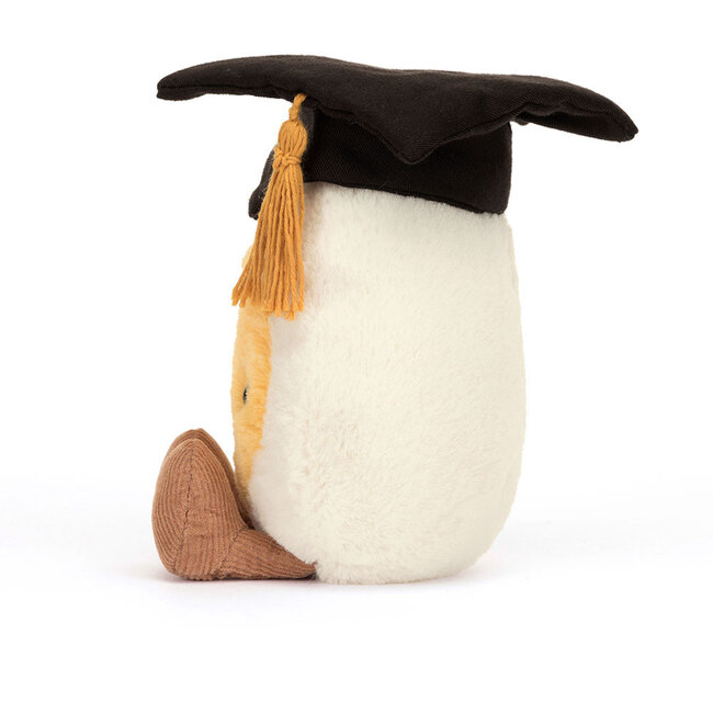 Jellycat Gekookt Ei Graduation Knuffel 14 cm