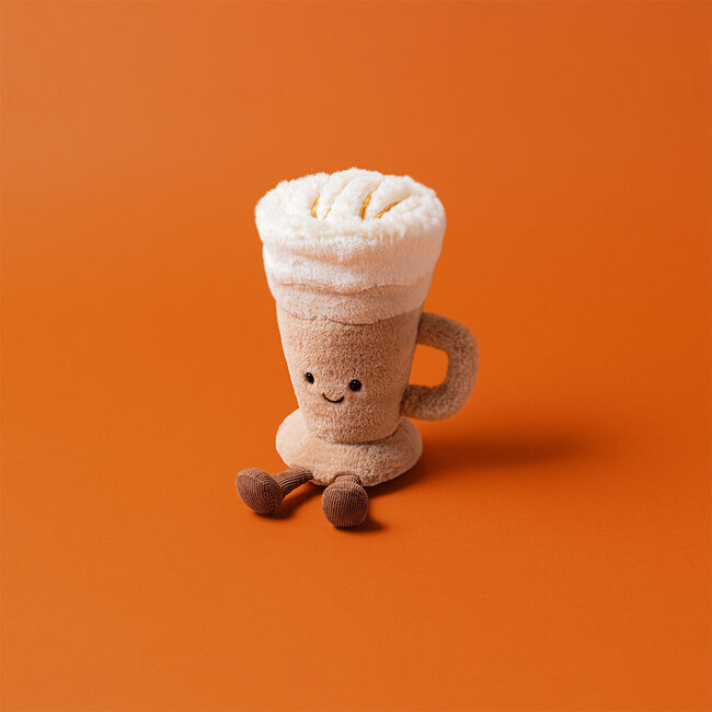 Jellycat Latte Amuseable Knuffel 15 cm