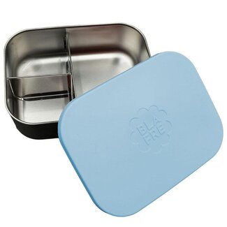 Blafre Brotdose Fächer Blau Edelstahl