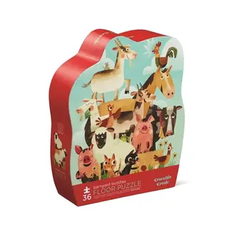 Crocodile Creek Puzzels Vloerpuzzel Boerderij Barnyard 36 st. Crocodile Creek Puzzels Vloerpuzzel Boerderij Barnyard 36 st.