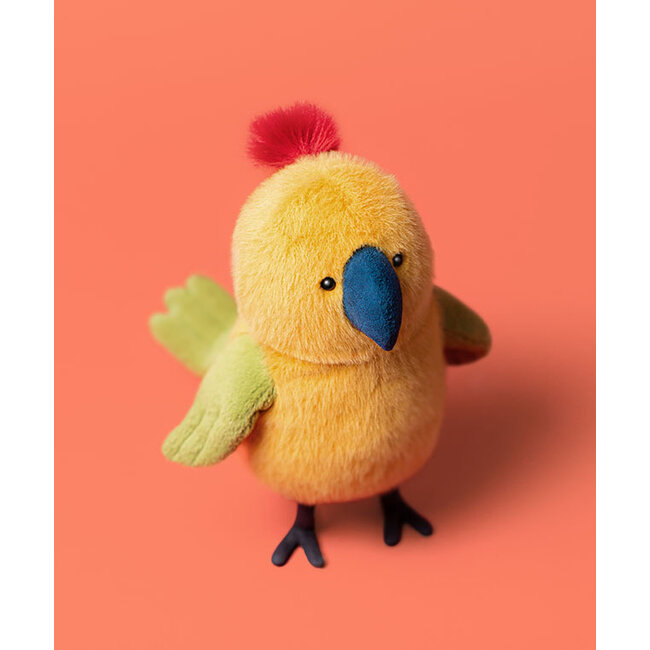 Jellycat Amuseable Budgeby Parrot  Soft Toy 23 cm