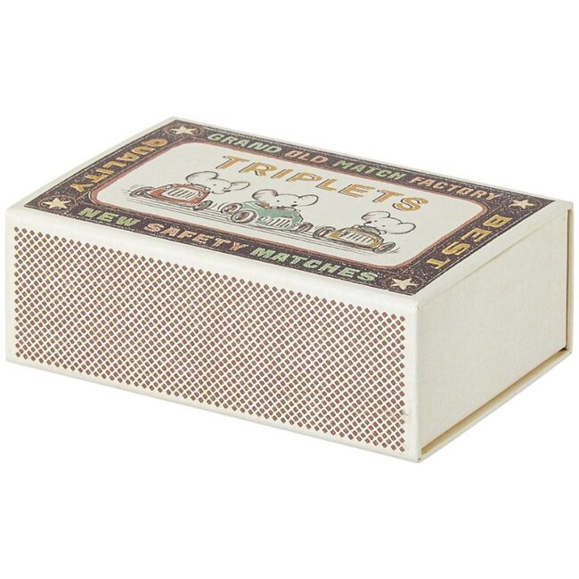 Maileg Baby Mäuse Drillinge in Box