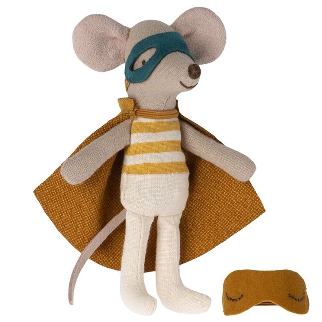 Maileg Mouse Super Hero Little Brother 11 cm