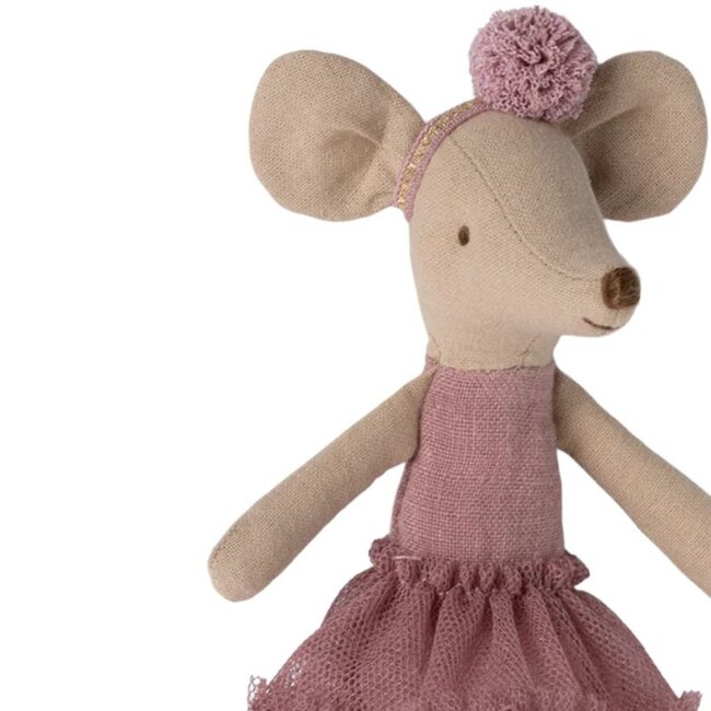 Maileg Ballerina Mouse Heather 13 cm