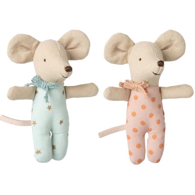Maileg Mice Twins Baby In Box
