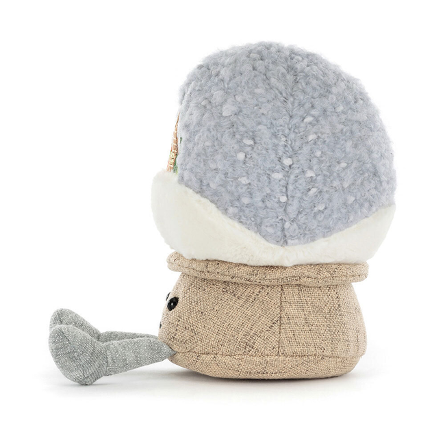Jellycat Sneeuwbol Amuseable Knuffel 20 cm