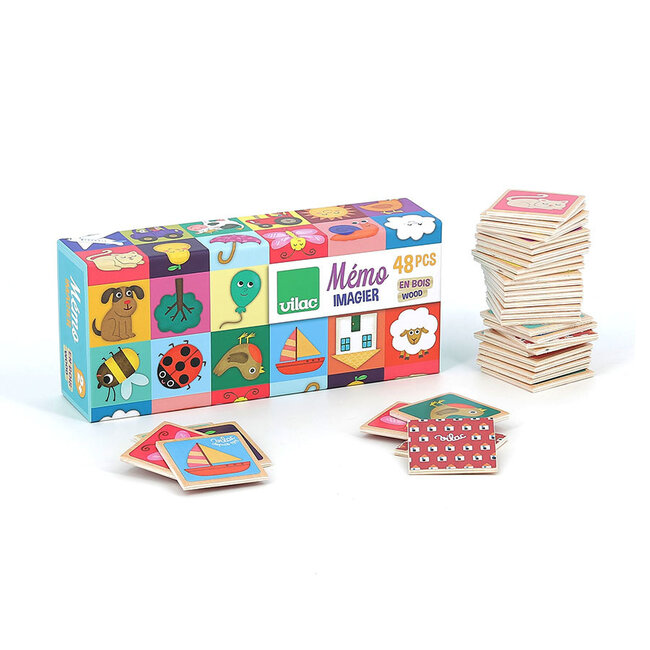 Vilac Memory Game Mélusine Wood 2477