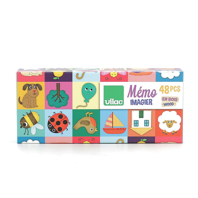 Vilac Memory Game Mélusine Wood 2477
