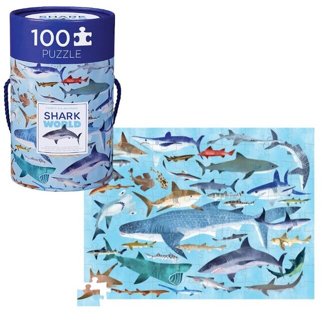 Crocodile Creek Puzzels Puzzle 36 Sharks 100 pc. 5 years+