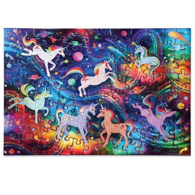 Crocodile Creek Puzzels Puzzle Unicorn Holographic 100 pc.