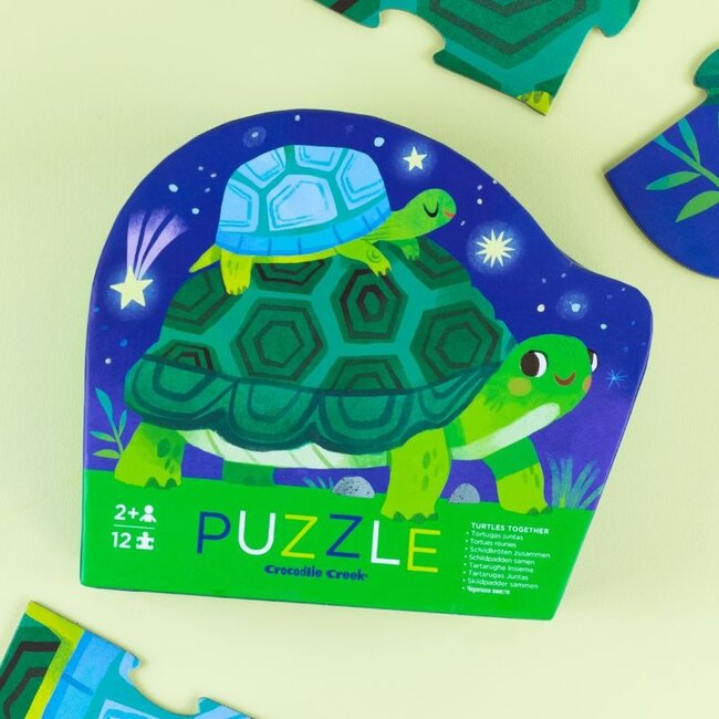 Crocodile Creek Puzzels Puzzle Schildkröte 12 Teile 2 Jahre+