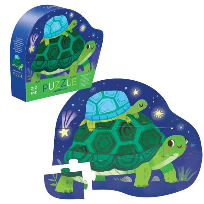 Crocodile Creek Puzzels Puzzle Turtle Celebration 12 pieces