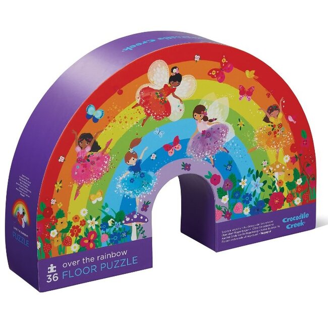 Crocodile Creek Puzzels Bodenpuzzle Rainbow 36 Teile 3 Jahre+