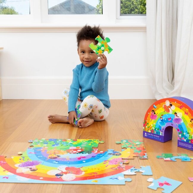 Crocodile Creek Puzzels Bodenpuzzle Rainbow 36 Teile 3 Jahre+