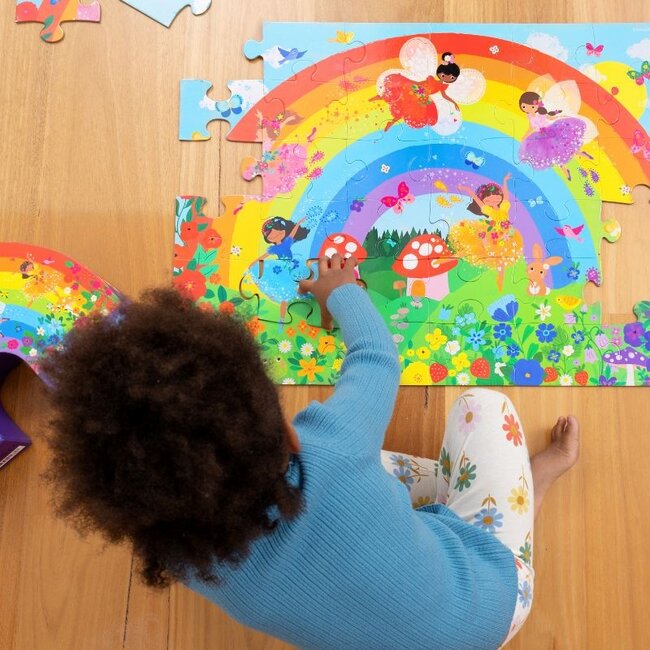 Crocodile Creek Puzzels Bodenpuzzle Rainbow 36 Teile 3 Jahre+