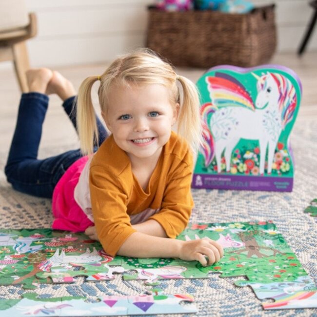 Crocodile Creek Puzzels Floor puzzle Unicorn Garden 36 pieces 3 years+