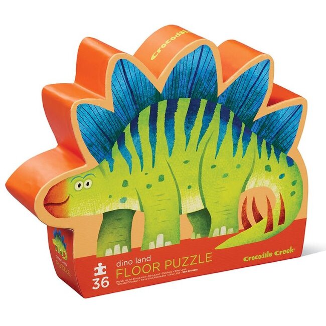 Crocodile Creek Puzzels Bodenpuzzle Dino Land  36 Teile 3 Jahre+