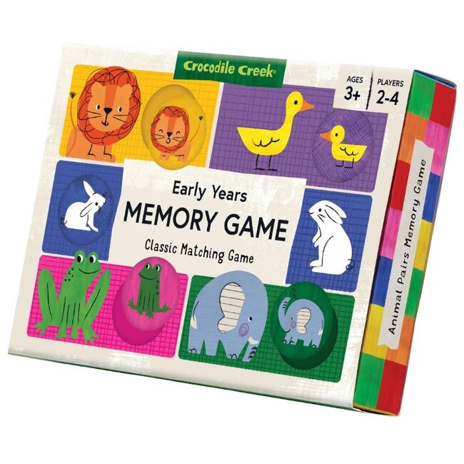 Crocodile Creek Puzzels Memory Spel Dieren 3 jaar+