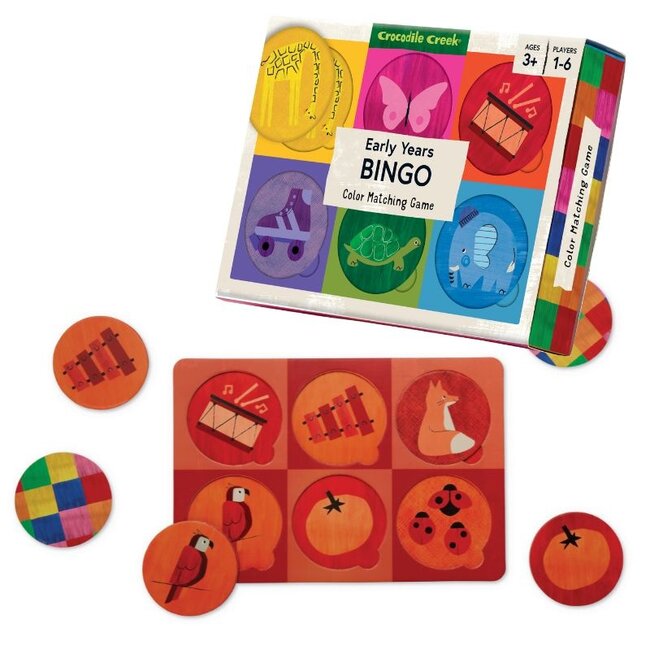 Crocodile Creek Puzzels Bingo Spel Early Years 3 jaar+