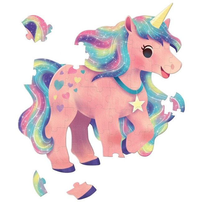 Crocodile Creek Puzzels Puzzel Jumbo Unicorn 48 st. 4 jaar+