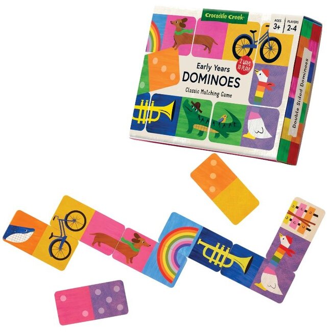 Crocodile Creek Puzzels Domino Spel Early Years 3 jaar+