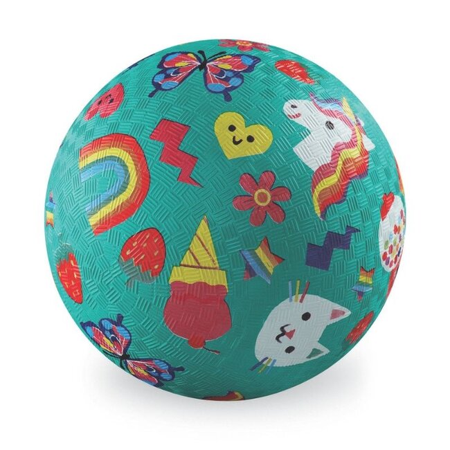 Crocodile Creek Puzzels Playball 13 cm Smiley Green