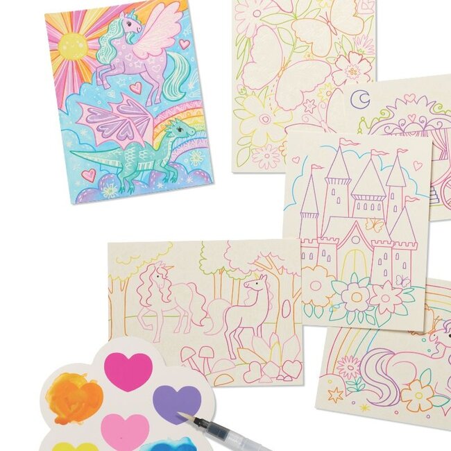 Crocodile Creek Puzzels Watercolor Magic Unicorn Dreams