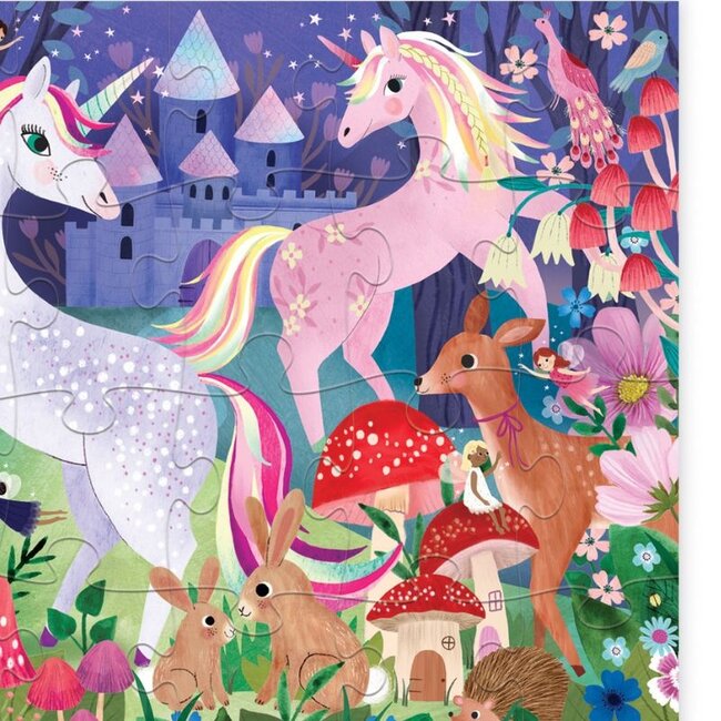 Crocodile Creek Puzzels Puzzle Unicorn Castle 24 pc. | 3 year+