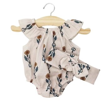 Minikane Barboteuse Clara Fleurs Minikane Barboteuse Clara Fleurs