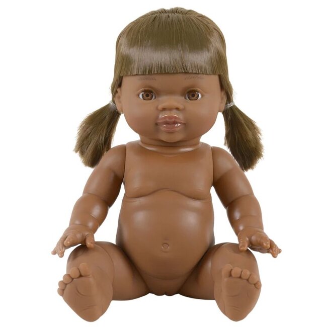 Minikane Puppe Salomé Gordi Braun Haare