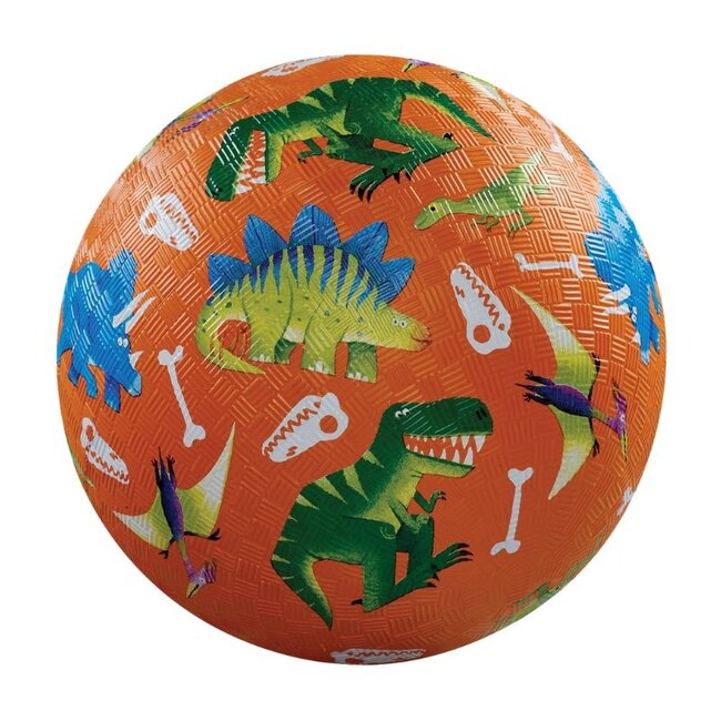 Crocodile Creek Puzzels Spielball 18 cm Dino Orange