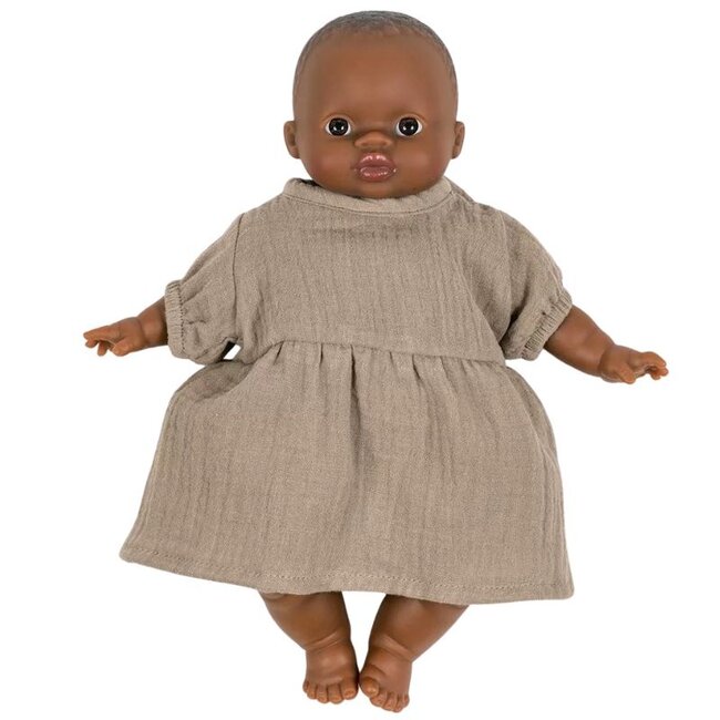 Minikane Doll Dress Faustine Moka Les Babies 28 cm