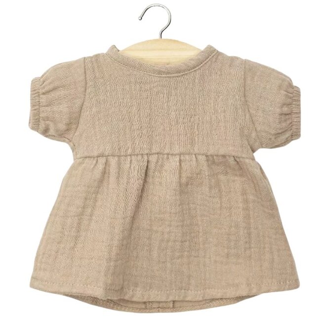 Minikane Poppenjurk Faustine Moka Les Babies 28 cm