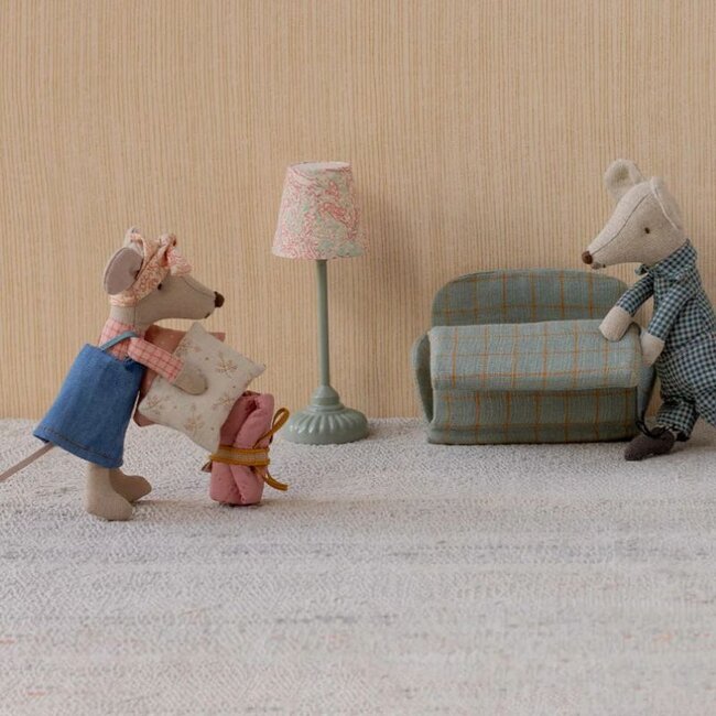 Maileg Miniatur-Stehlampe Minzgrün