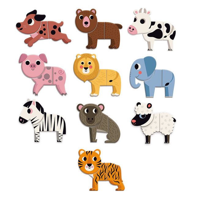 Vilac Magnets Crazy Animals