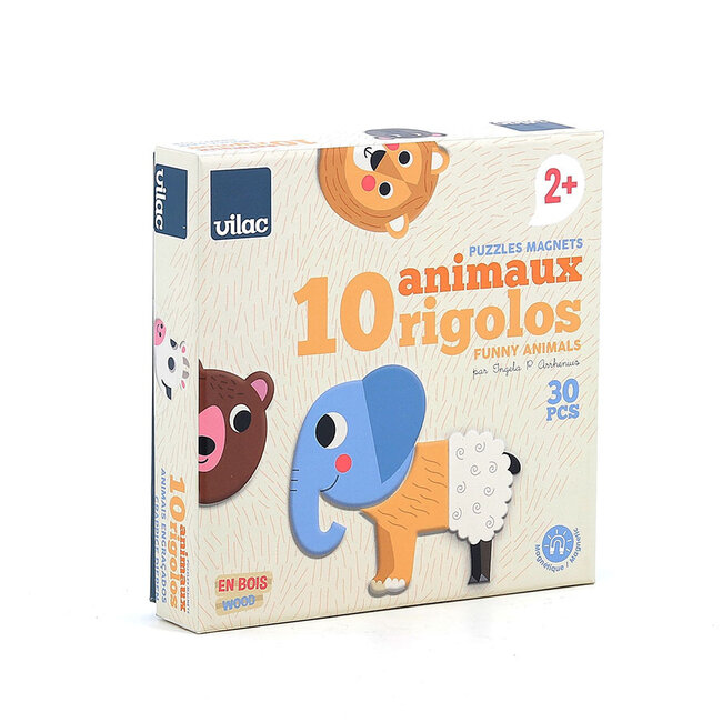 Vilac Magnets Crazy Animals