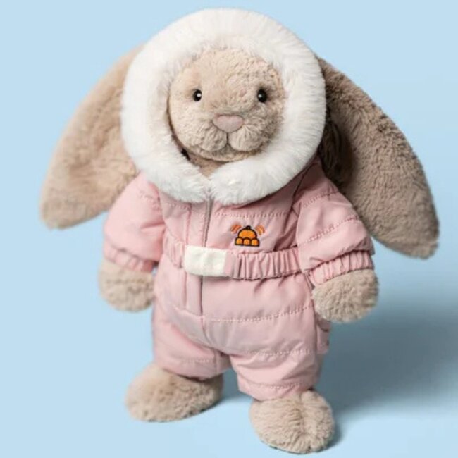 Jellycat Hase Bashful Bunny Snow Suit Skianzug 31 cm