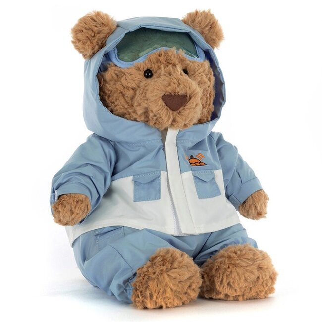 Jellycat Bear Bartholomew Snow Suit 26 cm