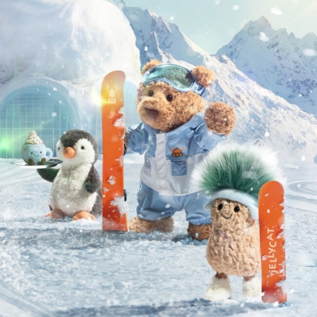 Jellycat Beer Bartholomew Skipak 26 cm