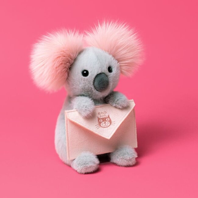 Jellycat Koala Envelop Knuffel 20 cm