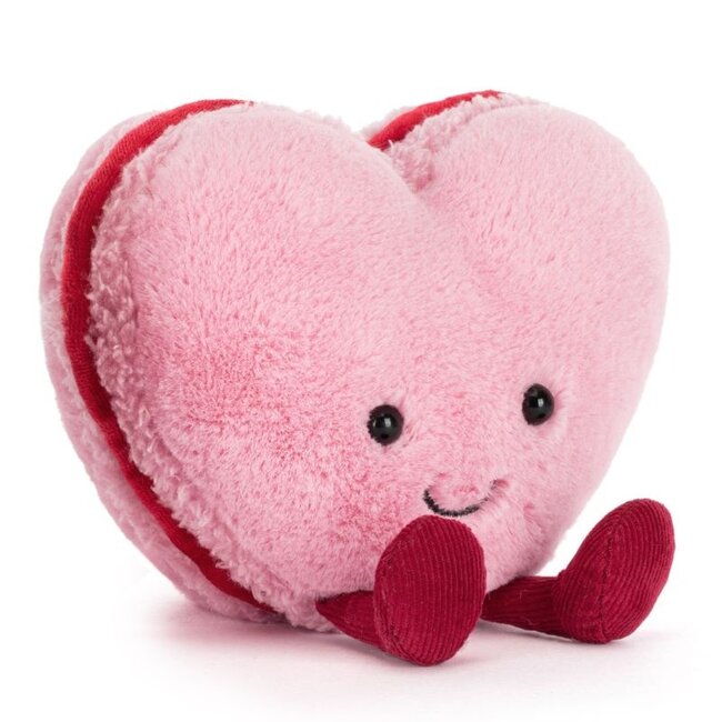 Jellycat Macaron Hart Colette Amuseable Knuffel