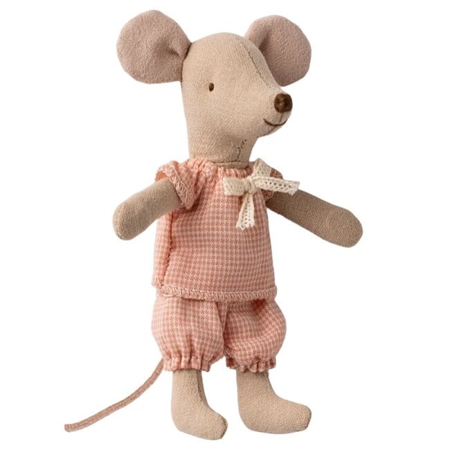 Maileg Muis Kleine Zus Luciferdoosje 11 cm