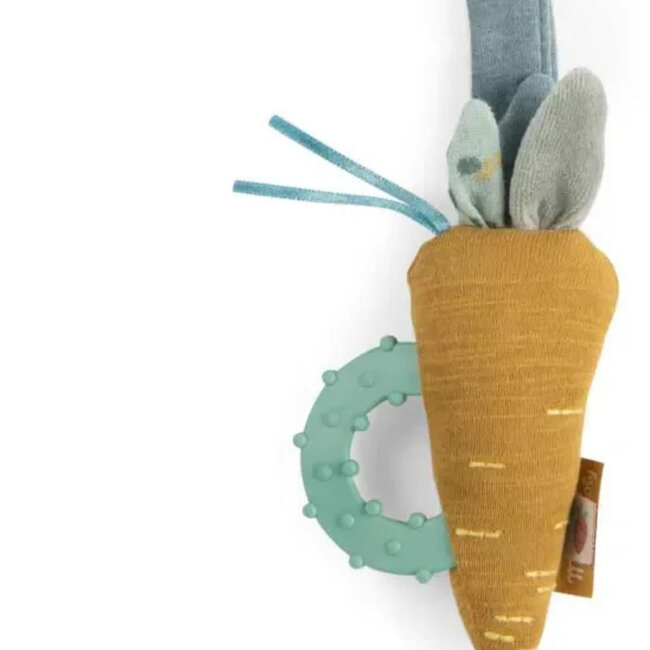 Moulin Roty Speelgoed Wortel Rammelaar Bijtring