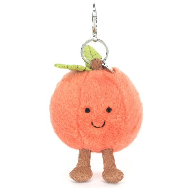 Jellycat Amuseable Peach Bag Charm