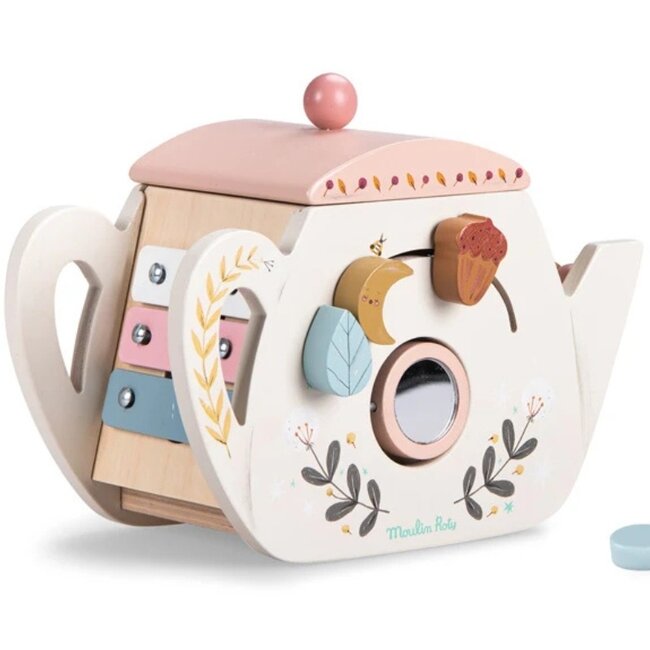 Moulin Roty Activity Teapot Apres La Pluie